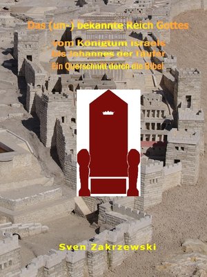 cover image of vom Königtum Israels bis Johannes der Täufer
